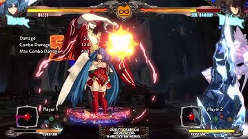 GG Xrd Dizzy Mid + Corner combo