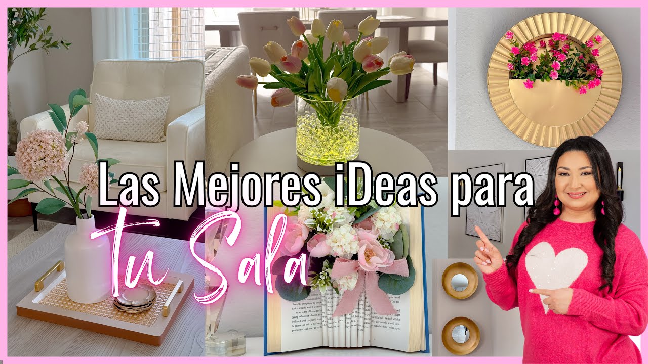 Las MEJORES iDEAS para DECORAR tu SALA / Decoración 2025 / Home Decor ideas