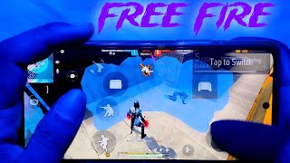 Free fire headshot setting⚡ handcam gameplay poco x3 pro custom 4 fingers highlights screenshot 4