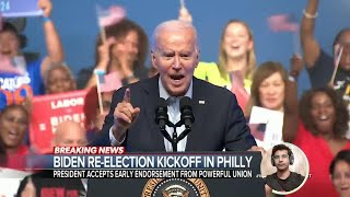 Biden Launches 2024 Presidential Campaign! The News Network