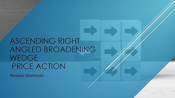 Ascending Right Angled Broadening Wedge | How to identify a Chart Pattern | Advance Price Action |