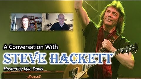 An Interview With Steve Hackett! (Genesis, GTR)