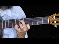 Blues on classical guitar (simple)