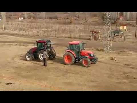 95lik valtra ve 95lik kubota çekişme kapışma