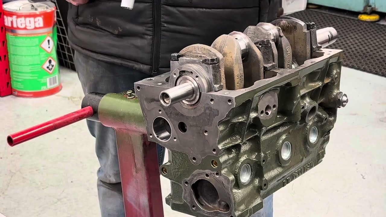 Classic Mini Short Motor Build pt1 - Crankshaft Fitting