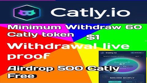 Free mining app Catly token Withdraw to Binance Live payment proof