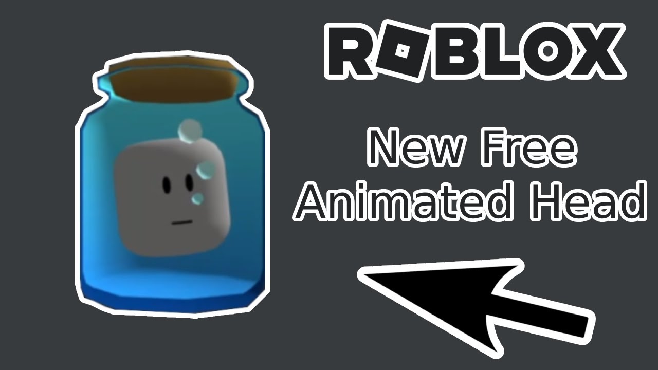 Roblox: New Animated Head in the Marketplace (Not free anymore) - YouTube