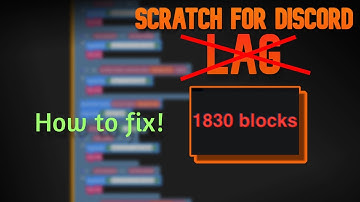 STOP LAG in Scratch For Discord with these 5 tricks!