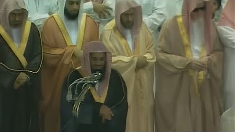 تلاوة نادرة للشيخ سعود الشريم - سورة آل عمران