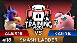 TMT 18 - Alex19 (GnW, Falco) VS Kayne (Puff)- SSBM Smash Ladder - Smash Melee