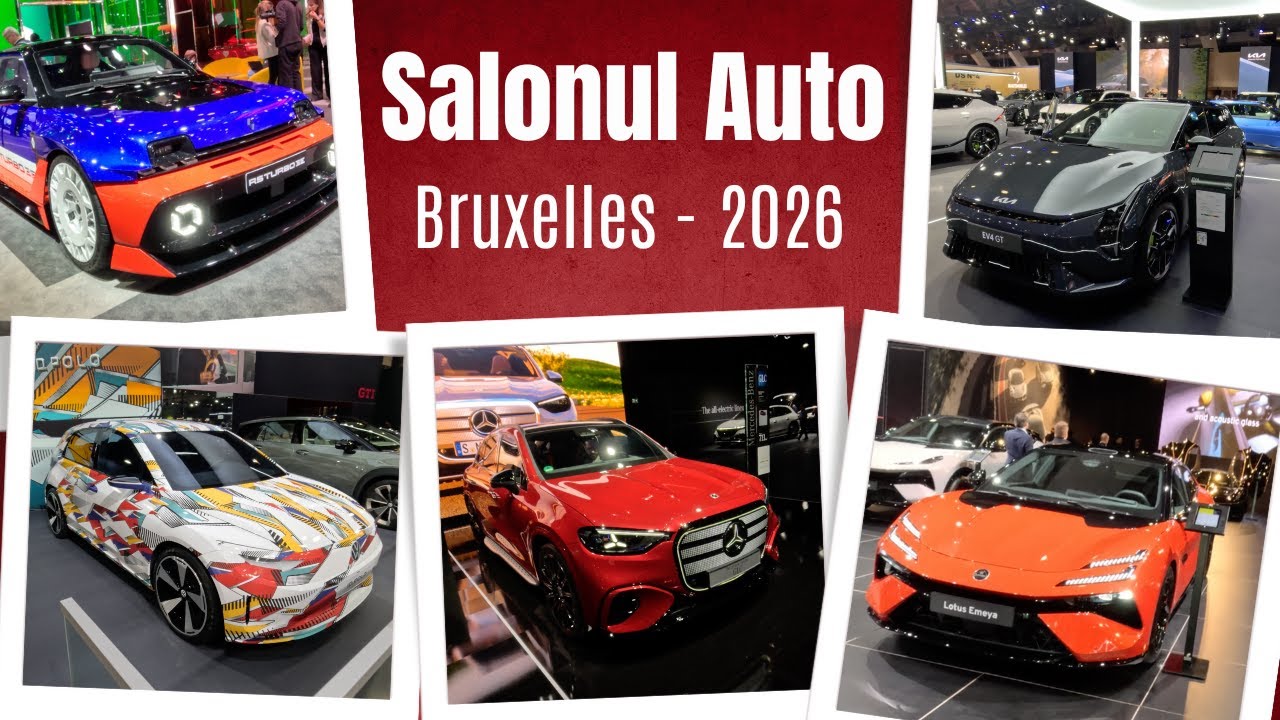 Noutățile de la Salonul Auto de la Bruxelles