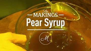Pear Syrup