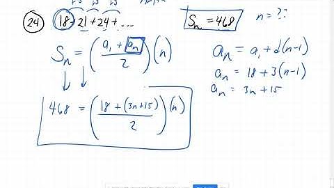 Kuta Software Arithmetic Sequences and Series 24