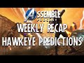 Avengers recap  hawkeye predictions w slightstardust  episode 1  marvels avengers
