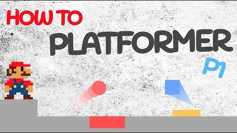 How To Platformer: Part 1 || Scratch 3.0 Tutorial