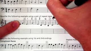 Lesson 14   Repeat Sign, 1st and 2nd Endings