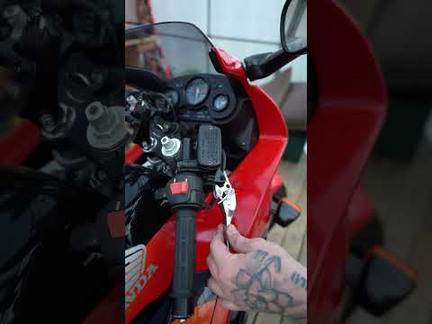 Замена Рычага тормоза переднего Honda CBR 600  ASMR