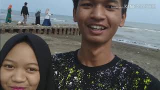 Vlog di pantai bareng pacar ❤️