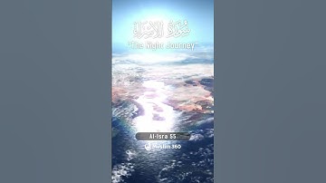 🌟 Surah Al-Isra 55 – Hindi/Urdu Translation | سورة الإسراء | Quranic Blessings 🌟