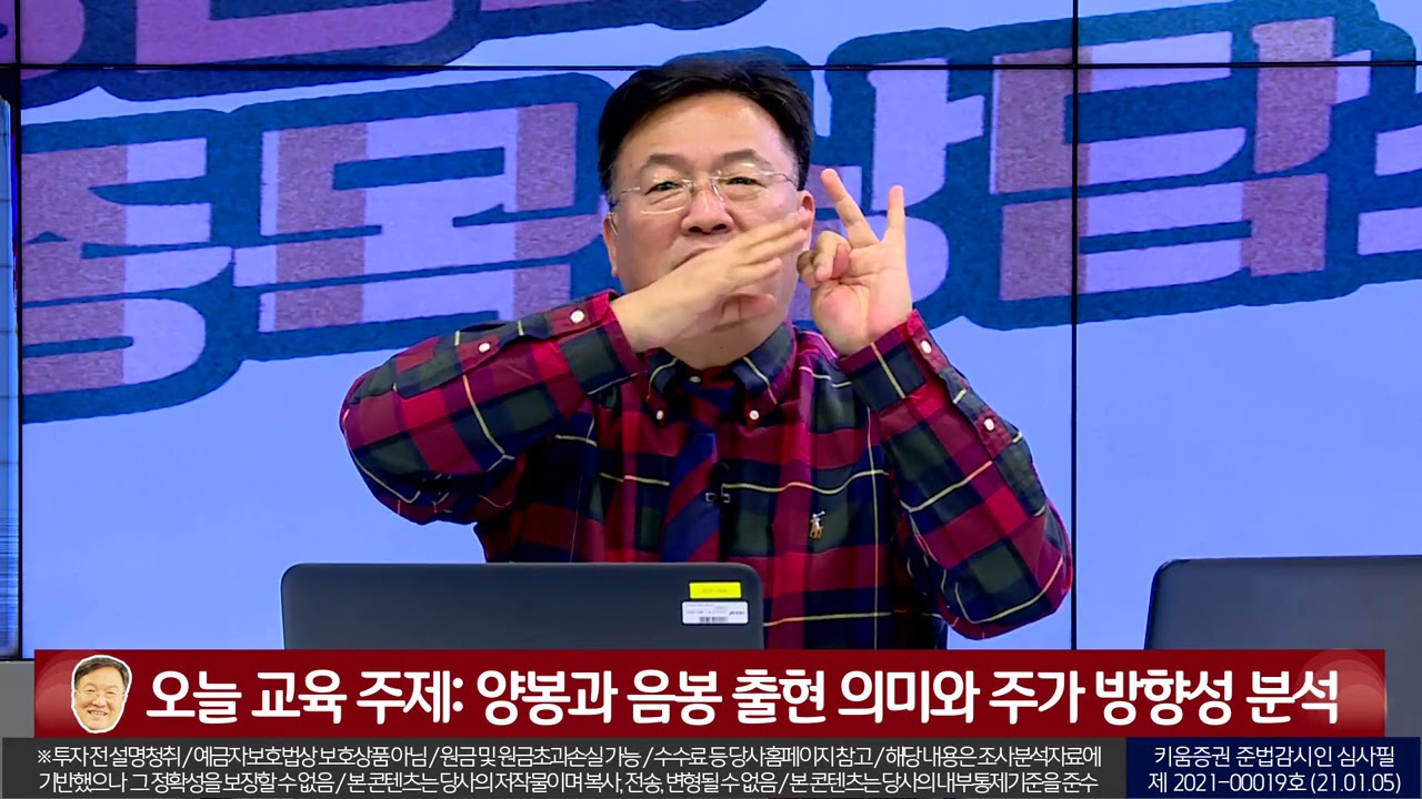 ⁣양봉과 음봉으로 본 현대차3인방 차트 분석 (주식투자/21.01.05)