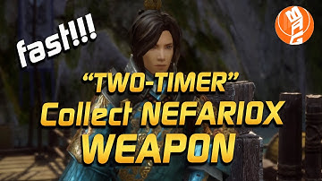 Two-Timer - Collect Nefariox Weapon MIR4 Bicheon Town Request