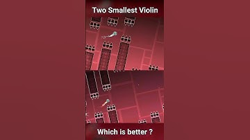 Thumbnail of World's smallest violin - Hard vs Original