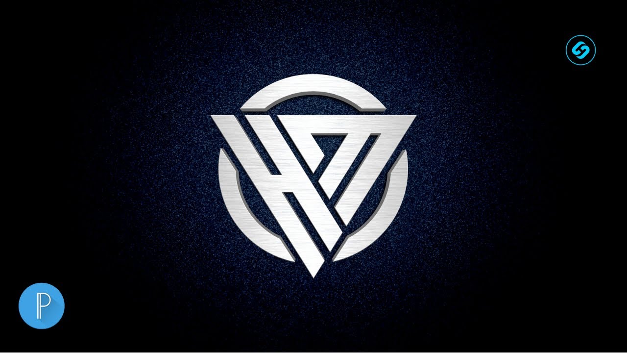 Professional HM Letter Logo Design | How to Make 3d Logo on Android | HM Logo