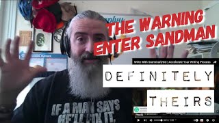 The Warning - Enter Sandman (official video) - Aussie Metalhead reacts