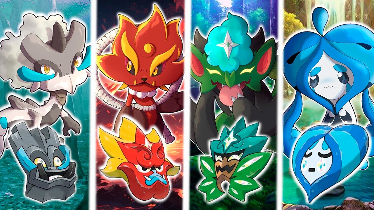CREAMOS LOS POKÉMON TRAS LAS MÁSCARAS DE OGERPON | DLC POKÉMON ...