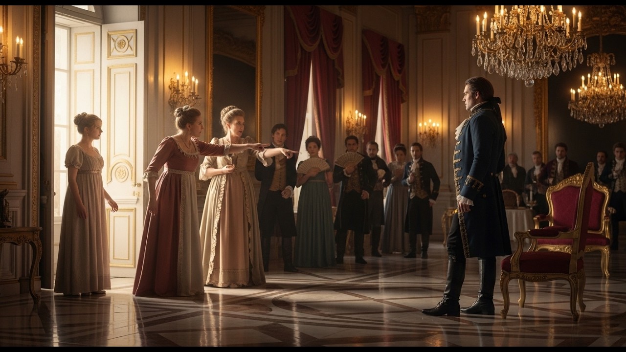 WHO LET HER IN   THE HOSTESS DEMANDED  THE DUKE STOOD   I DID  SHE'S MY GUEST