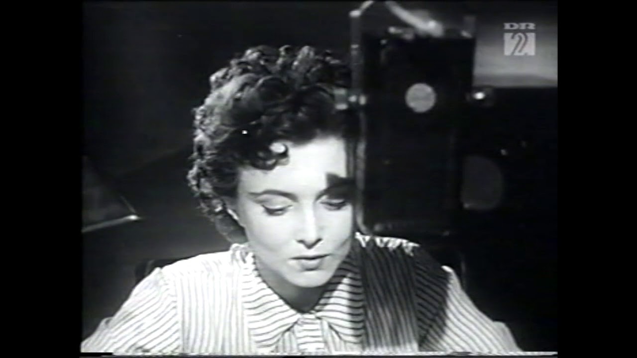 En dag i Radiohuset i 1950