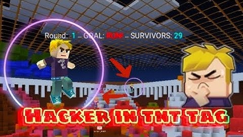 Playing With A Hacker In TNT Tag | BlockmanGo