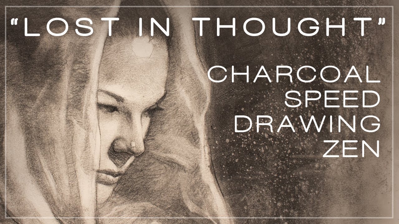 Charcoal Pencils Using Techniques – Zen Sangam