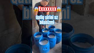 Qatiq tayorlash sirlarini birga organamz. #qoʻqon #uzbekistan #shortvideo #video #separator