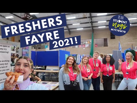 Freshers Fayre 2021 // Mikaela // Swansea Uni