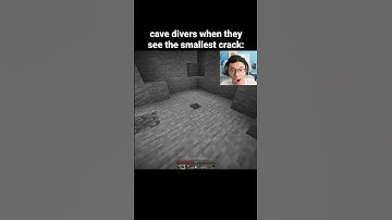 Minecraft Cave Diver Moment