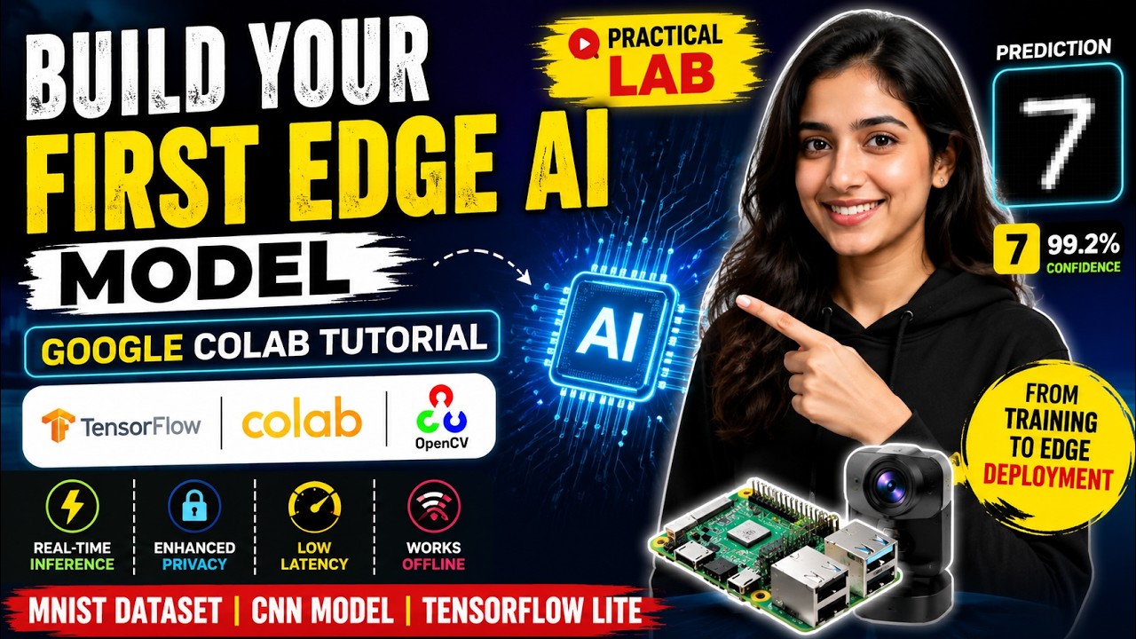 Google Colab Edge AI Tutorial with TensorFlow Lite - YouTube