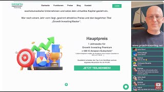 Eure Aktien im Check – Live Analyse mit der GROWTH Investing Software!