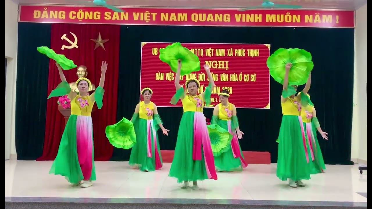 CLB DV PHƯỢNG HỒNG TỔ 15 TT ĐÔNG ANH HN . BÀI : SEN .