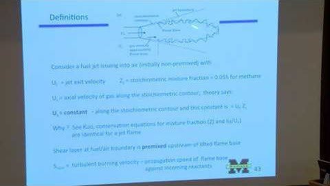 Turbulent Combustion: Experiments and Fundamental Models, Driscoll, Day 1, Part 3