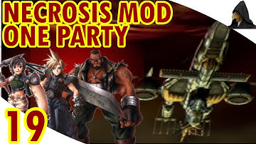 FF7 - One-Party True Necrosis Mod - #19 - Midgar Raid