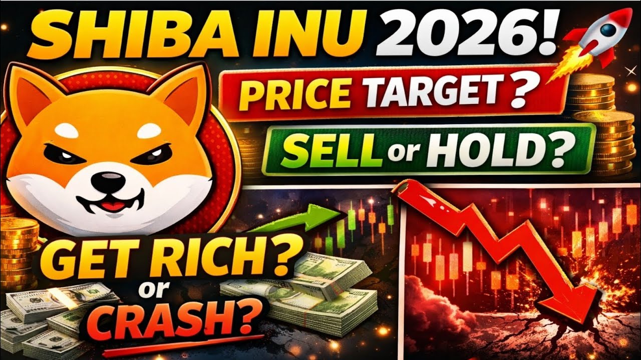 SHIBA INU 2026 🔥 BIG PUMP or BIG CRASH? | SHIB Price Target