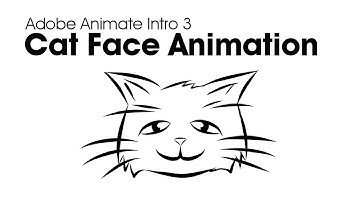 Adobe Animate Intro 3: Cat Face Animation
