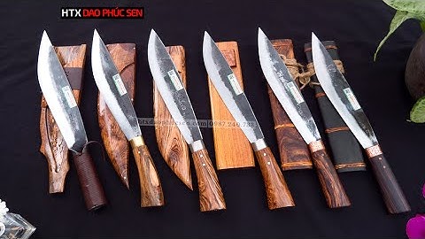 TRỌN BỘ DAO MÈO SIZE 28CM - CHẤT - SỊN - SANG - HÀNG CHUẨN CỦA HTX DAO PHÚC SEN