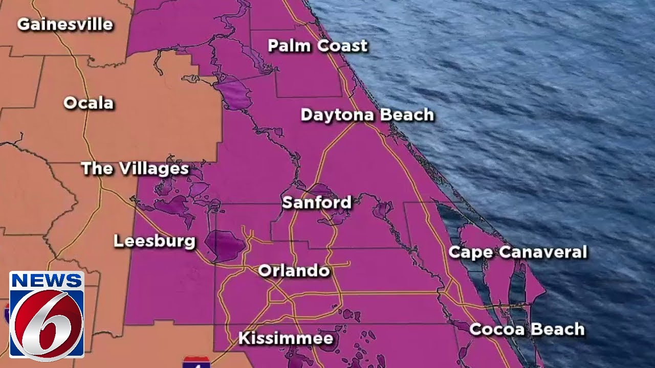Heat warnings issued in Central Florida - YouTube