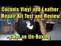 Coconix Vinyl and Leather Repair test and review