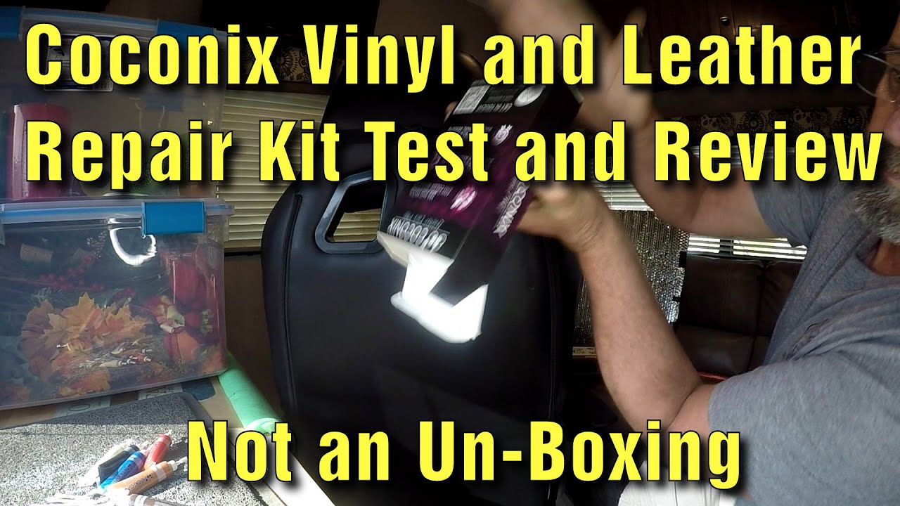 Coconix Vinyl and Leather Repair test and review YouTube