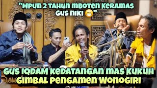 Download lagu Gus IQDAM was visited by Mas Kukuh Gimbal, a Wonogiri busker, who performed a new song.