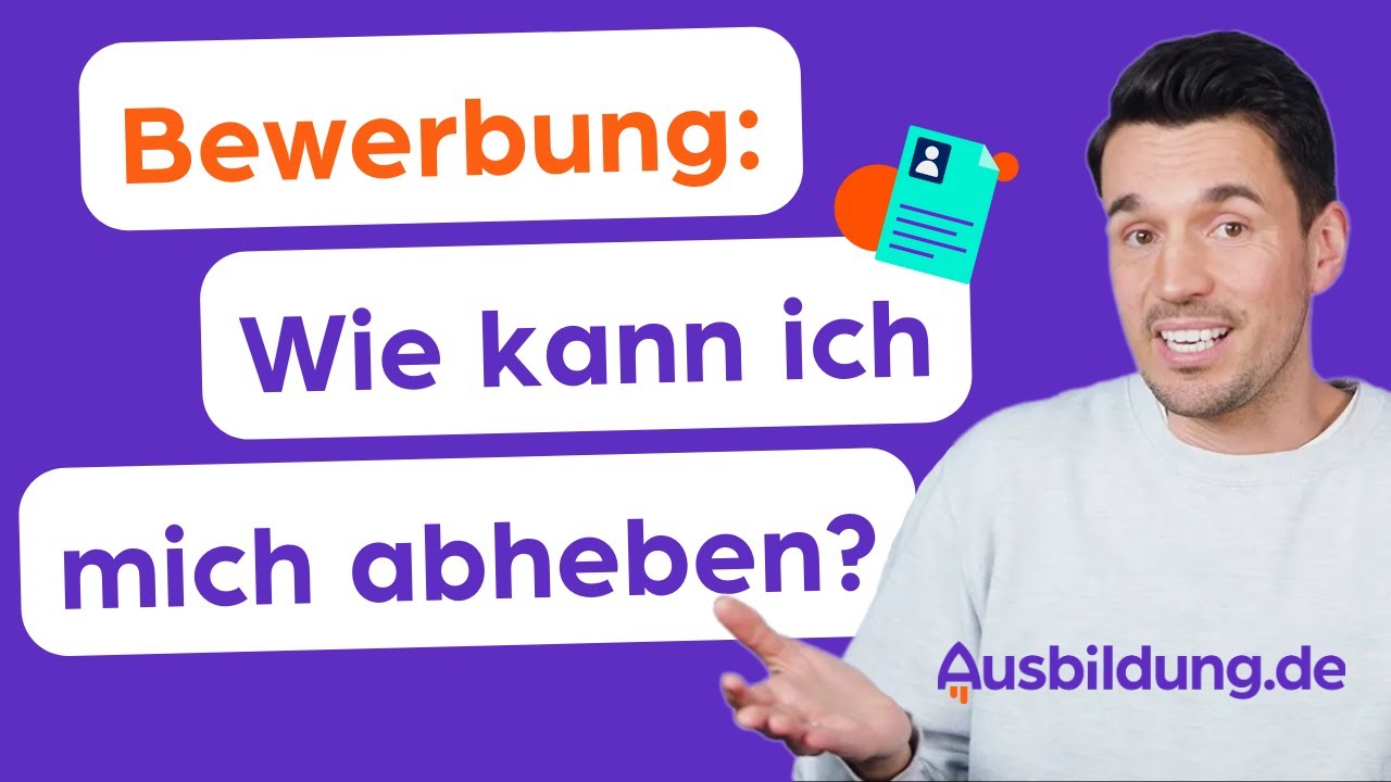 Bewerbung Ausbildung Wie kann ich mich von anderen Bewerbern abheben? YouTube Bewerbung Ausbildung Wie kann ich mich von anderen Bewerbern abheben? YouTube