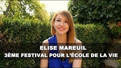 La nature dans les écoles Elise Mareuil 3ème festival pour l'école de la vie